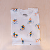 Dedicated Bike People Tee Off-White