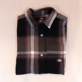 Dickies Nimmons LS Shirt Dark Brown