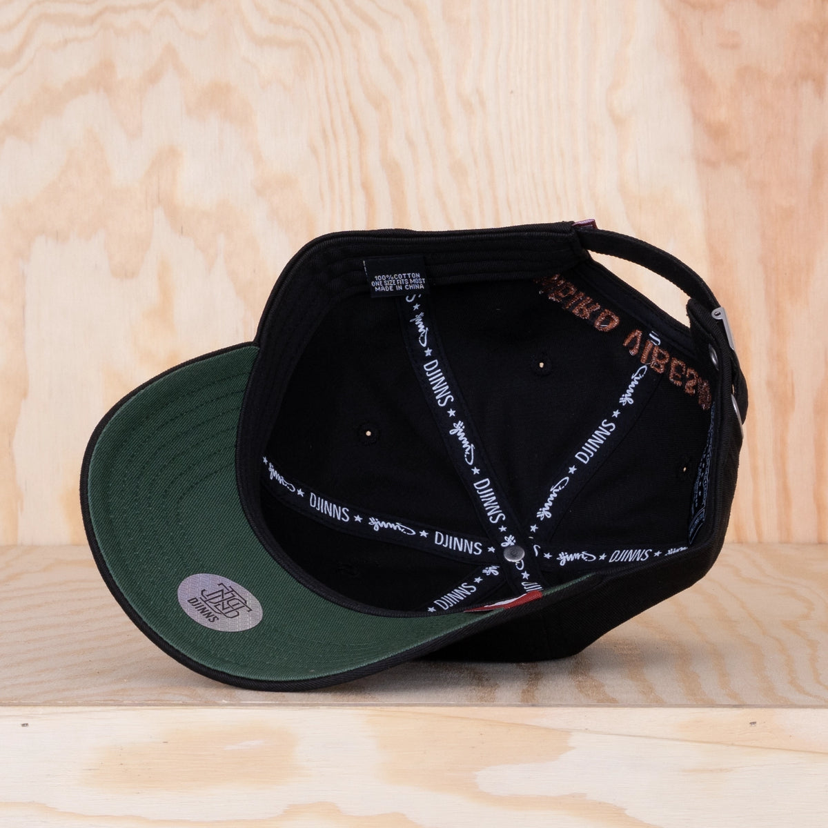 Djinns DNC Weird Vibes Dad Cap Black