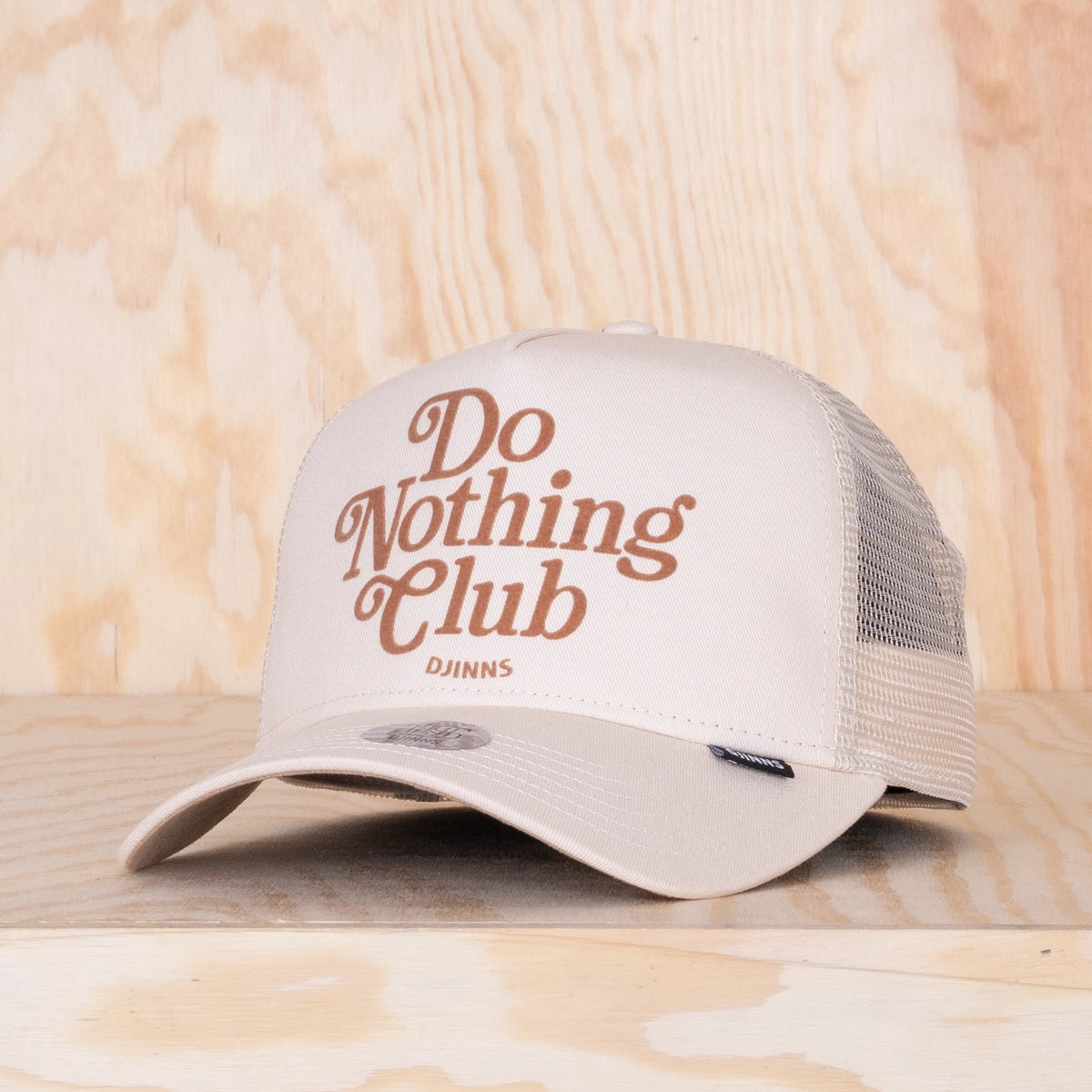 Djinns HTF DNC 30th Trucker Cap Creme White