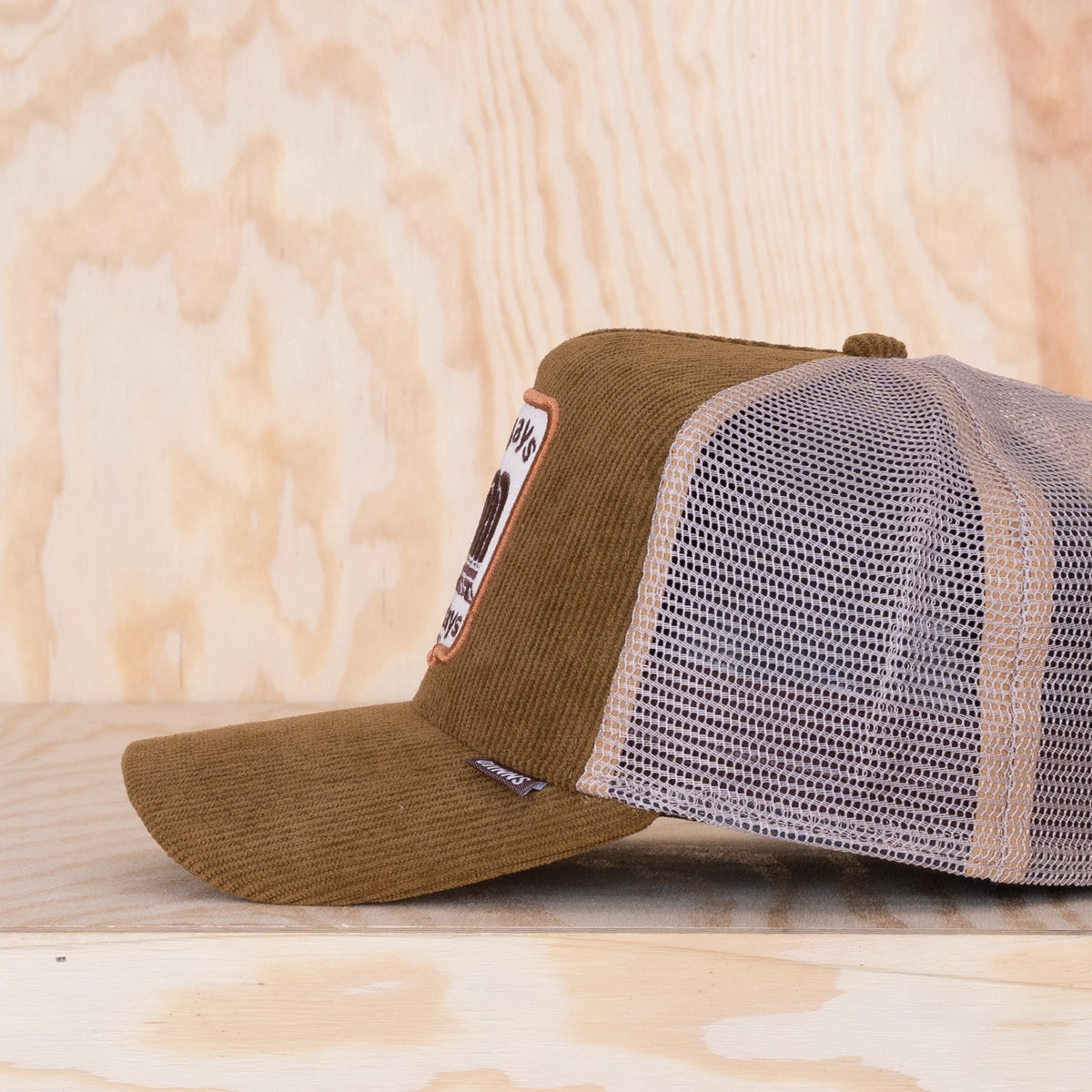 Djinns HTF Lazy Days Trucker Cap Brown/Khaki