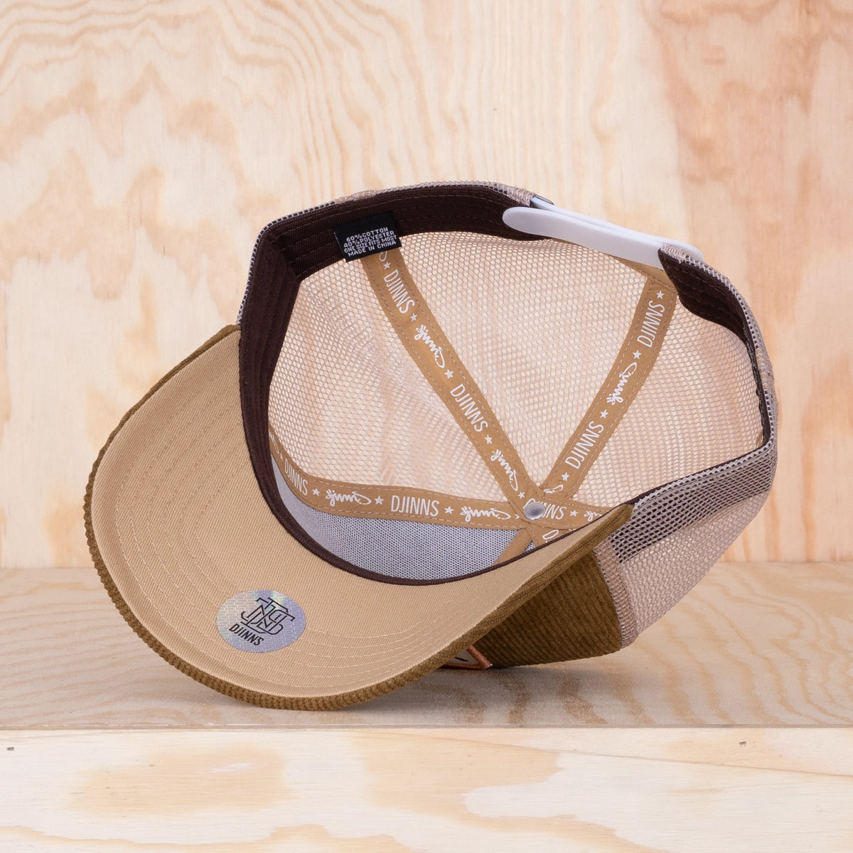 Djinns HTF Lazy Days Trucker Cap Brown/Khaki