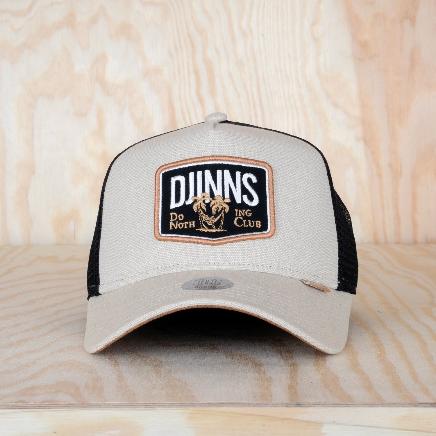 Djinns Cap Nothing Club Trucker Cap Sand