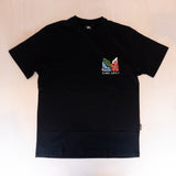 Djinns Flowers T-shirt Black