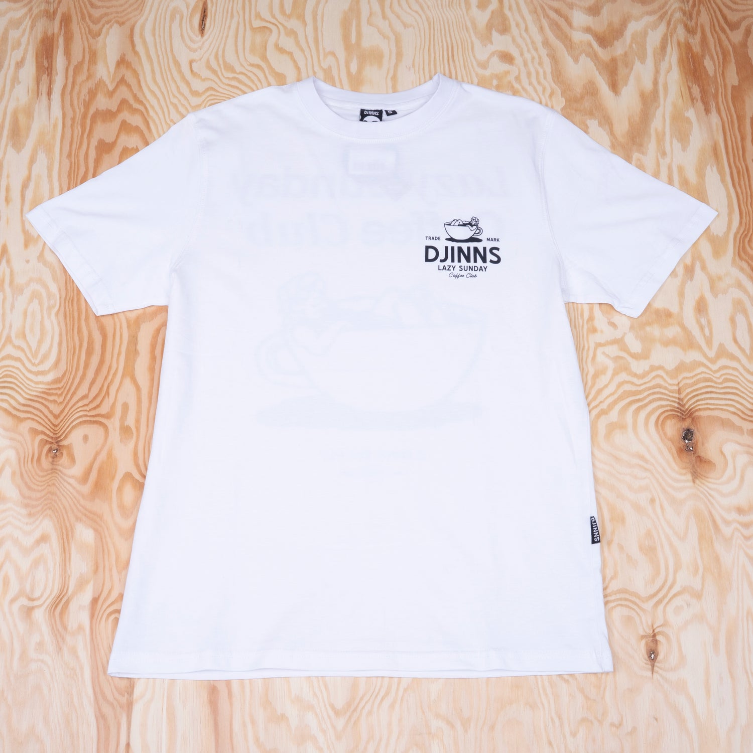Djinns Guy in a Cup T-Shirt White
