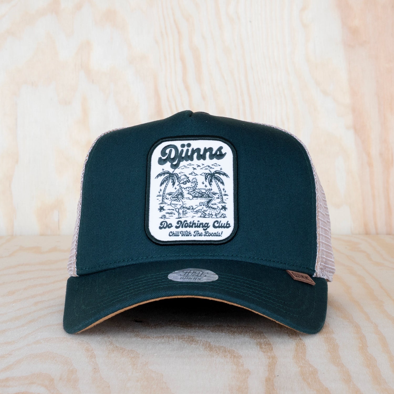 Djinns HFT Cap Local Chill Trucker Cap Dark Olive