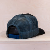 Djinns HTF M-Flowers Trucker cap Black
