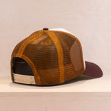Djinns HTF Coffee Club Trucker Cap White/Brown