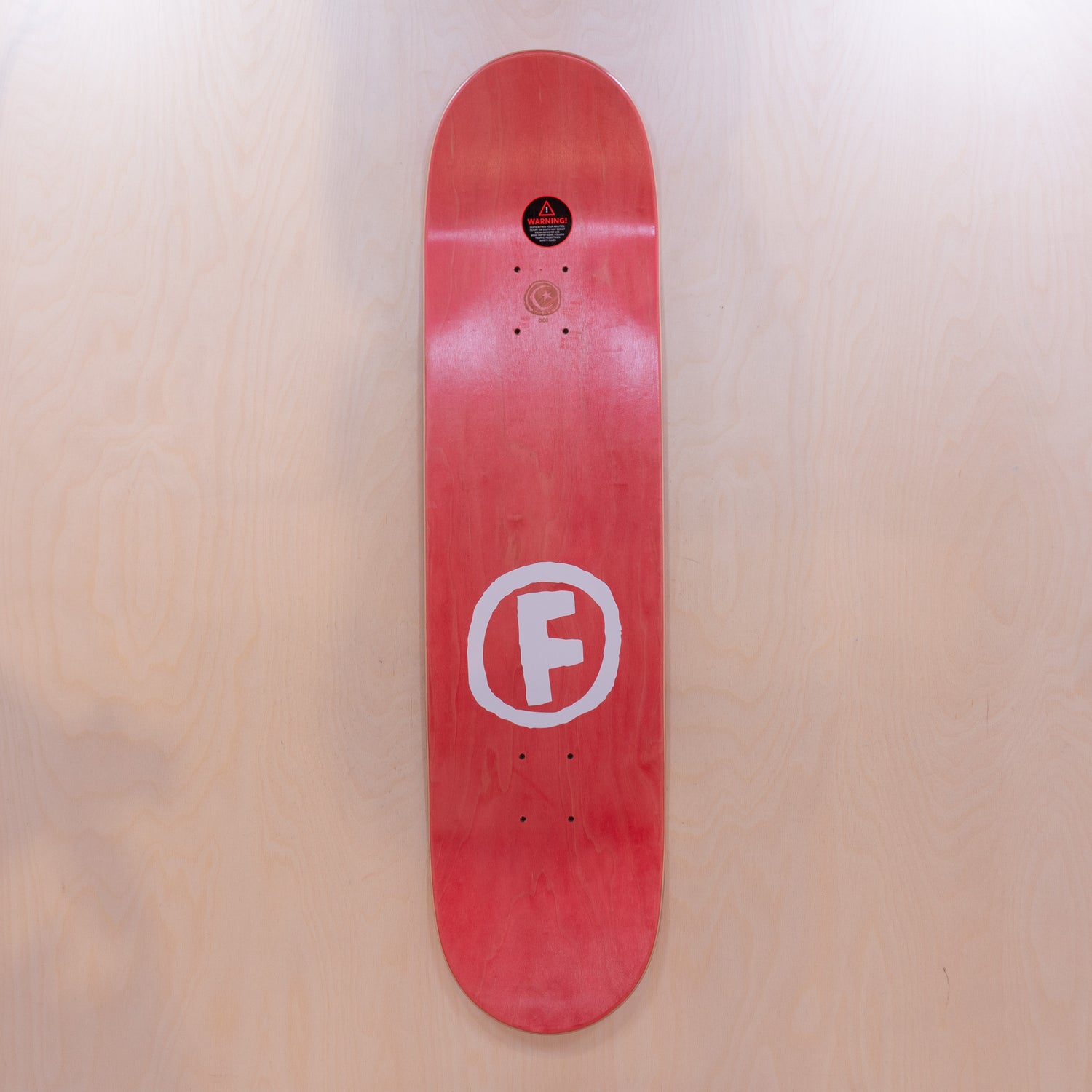 Foundation From The 90s Red 8.0 Skatedeck