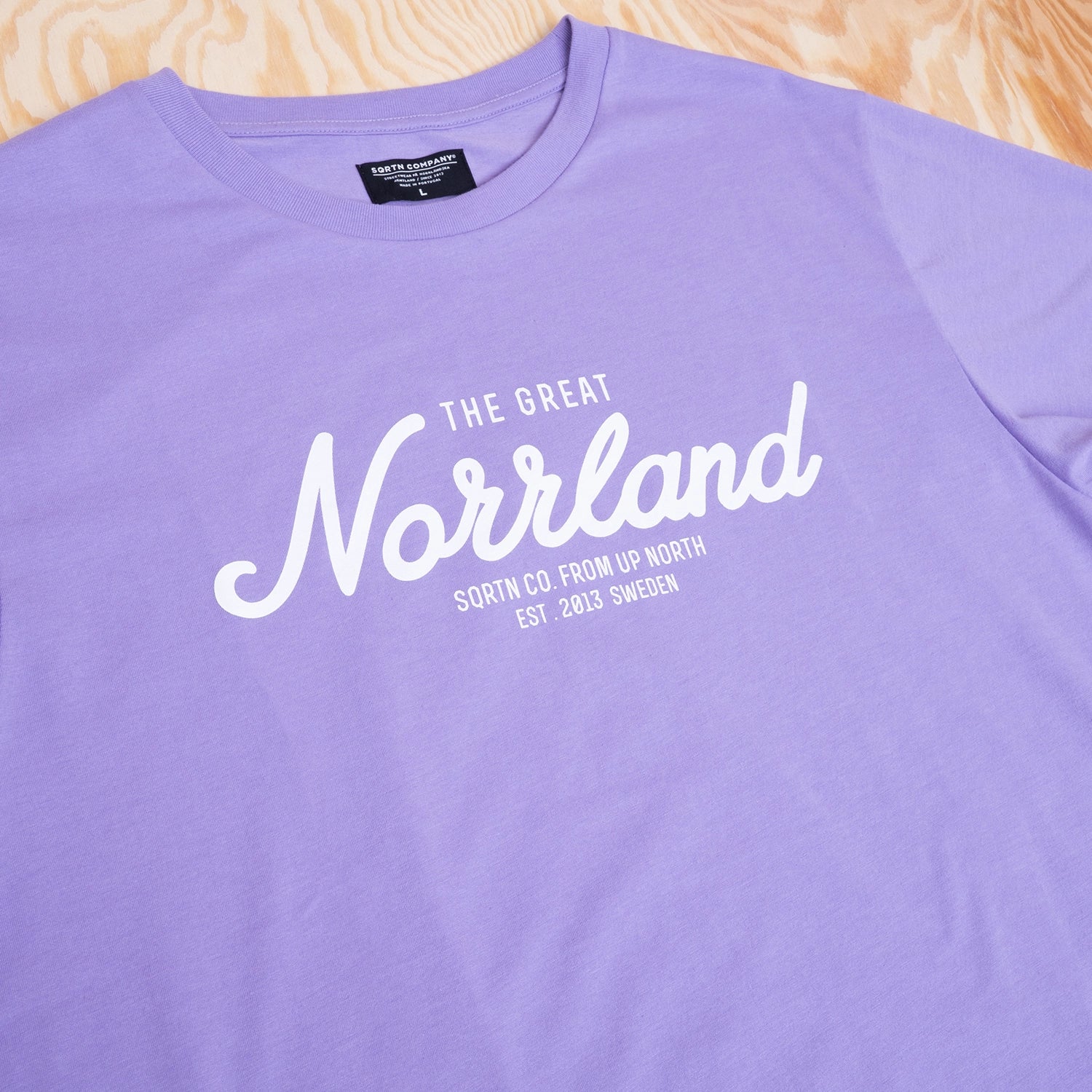 Sqrtn Great Norrland T-shirt Lavender