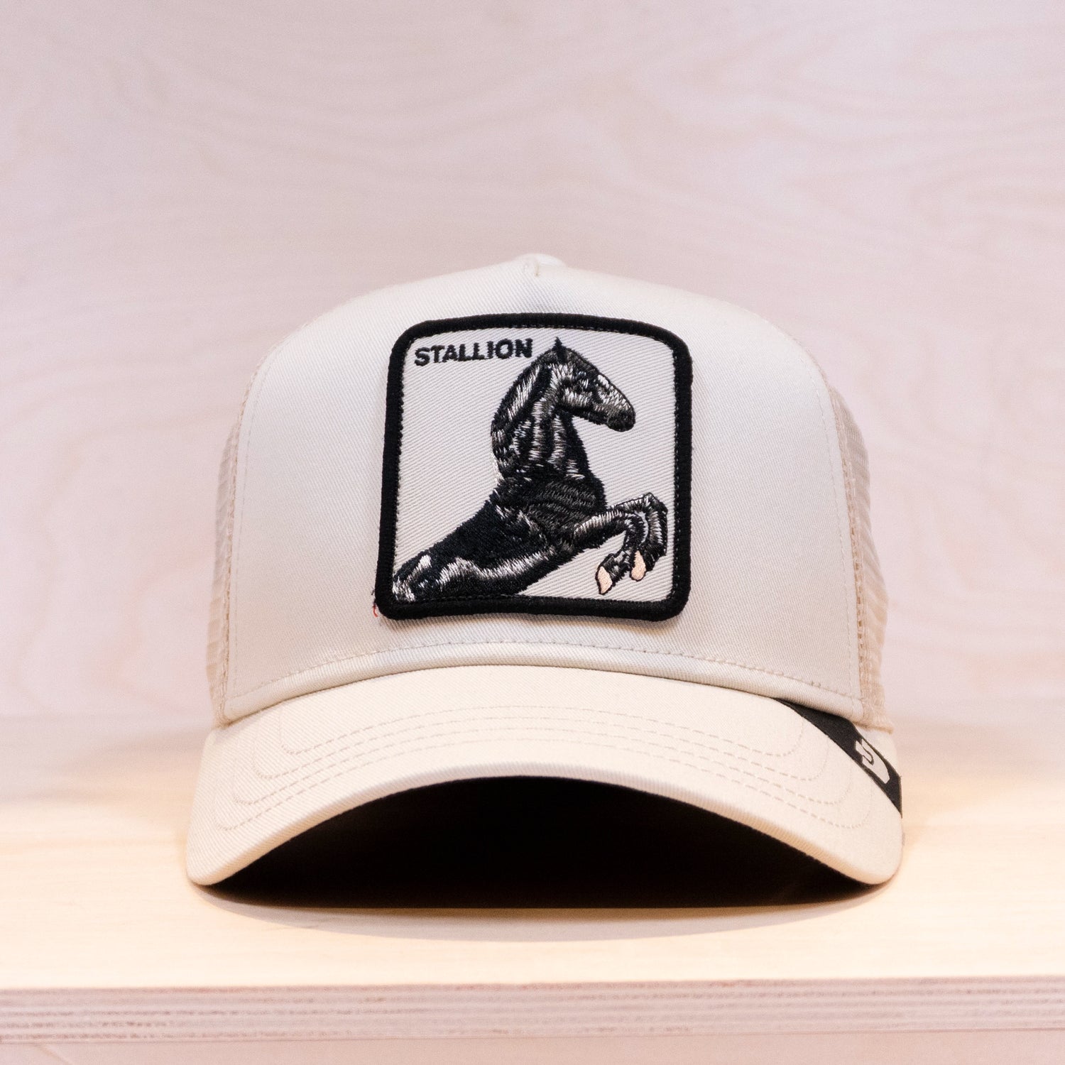 Goorin Bros Stallion Trucker Cap Chalk