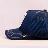 Goorin Bros The Empire Lion trucker Navy