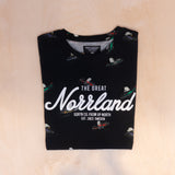 Sqrtn Great Norrland T-shirt Skoter Black