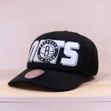 Mitchell & Ness Billboard Brooklyn Nets Trucker Snapback Black