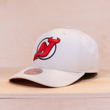 Mitchell & Ness NHL All In Pro Snapback New Jersey Devils White