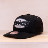 Mitchell & Ness Team Seal Vintage Trucker Cap LA Kings Black