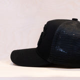 Hats On Trucker Cap Worn Black