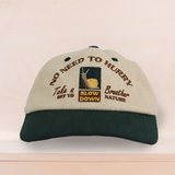 Betzy No Hurry Hampa Soft Cap White/Green