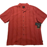 Deadstock Brixton Reserve Shortsleeve Shirt Dusty Cedar