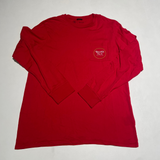 Deadstock Brixton Longsleeve Red Medium