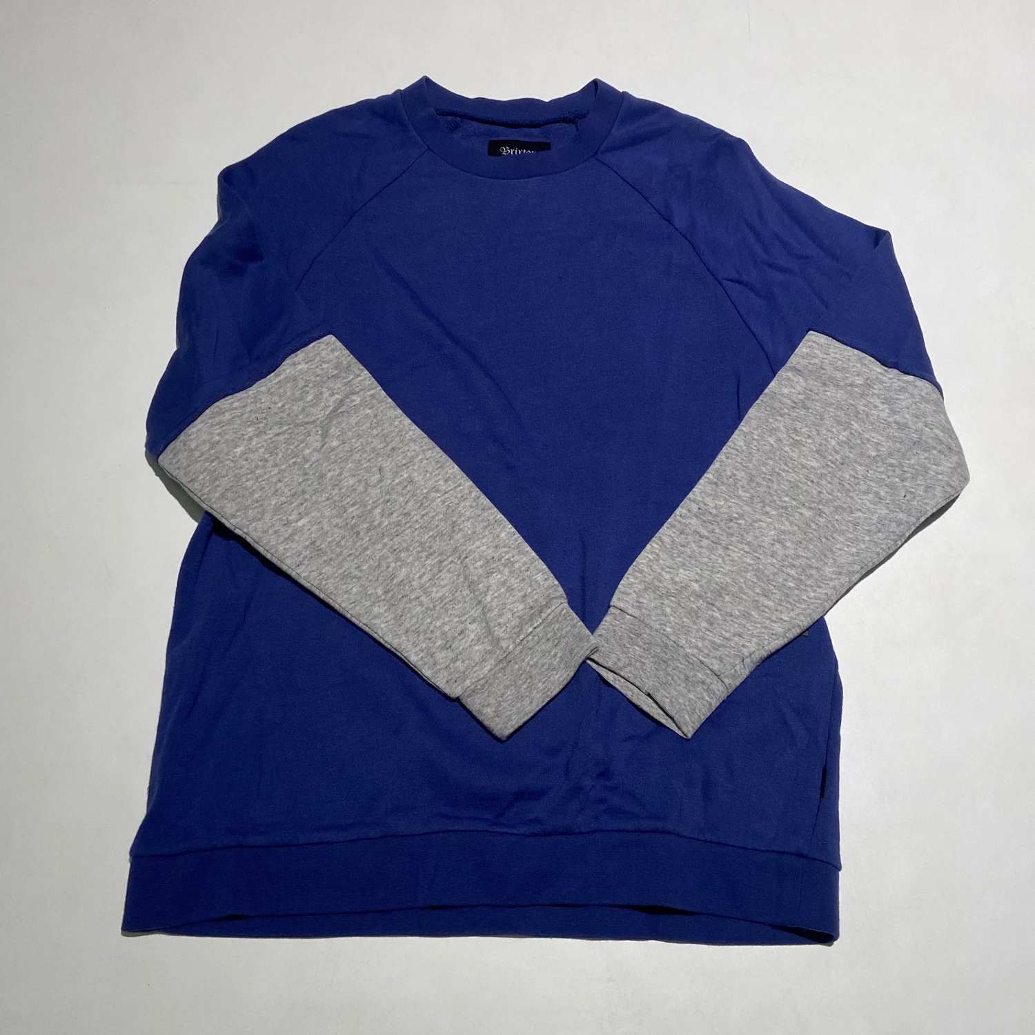 Deadstock Brixton Crewneck Blue/grey Medium