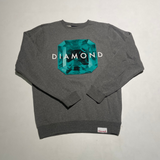 Deadstock Diamond Stone Crewneck Grey Medium