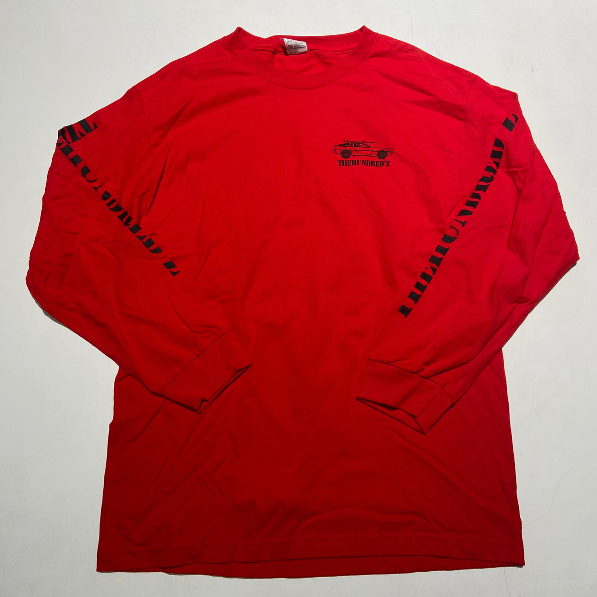 Deadstock The Hundreds Car Longsleeve Red Large