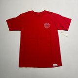 Deadstock Diamond Circle T-shirt Red Medium