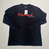 Deadstock Diamond Longsleeve Grey/Black Large