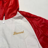 Deadstock Diamond Jacket Red/White Medium