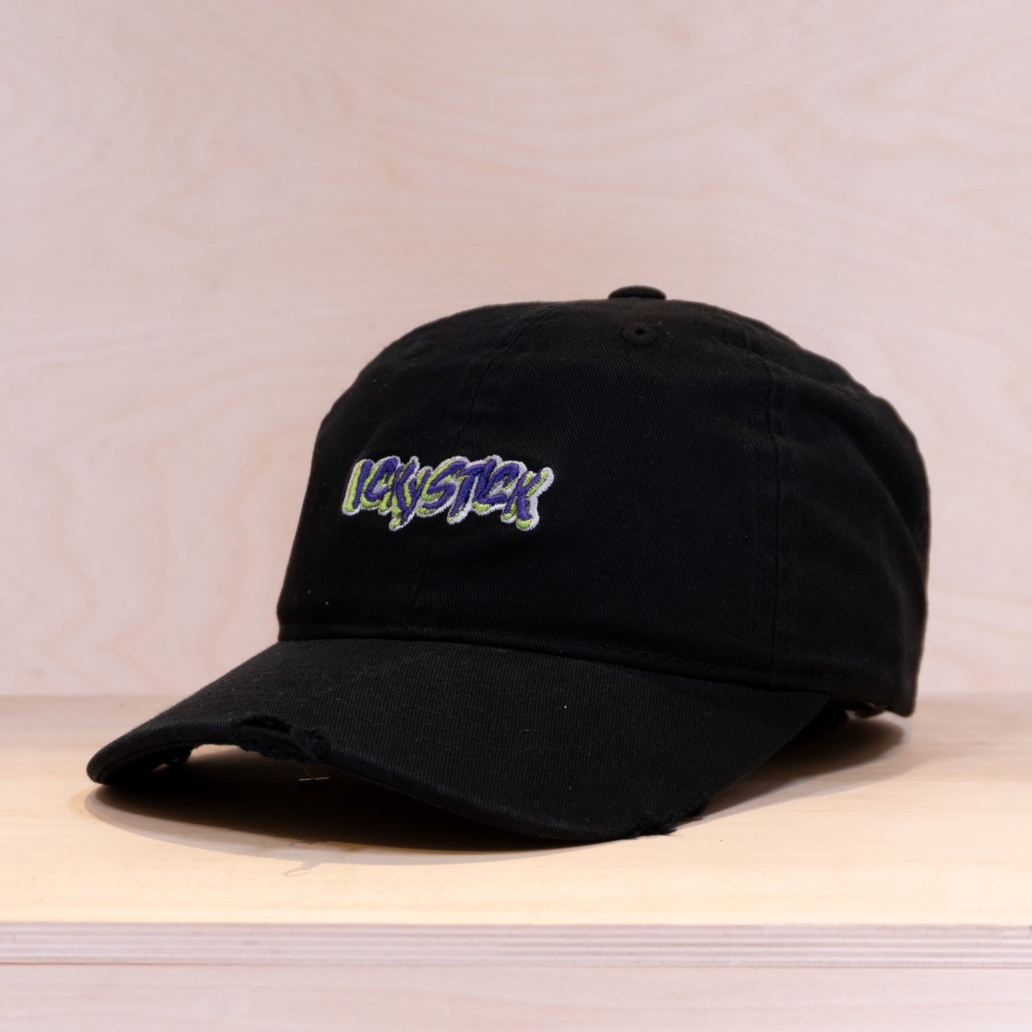 Ickystick Antift Horror Distressed Black