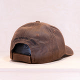 John Deere Oilskin Logo Cap Brown