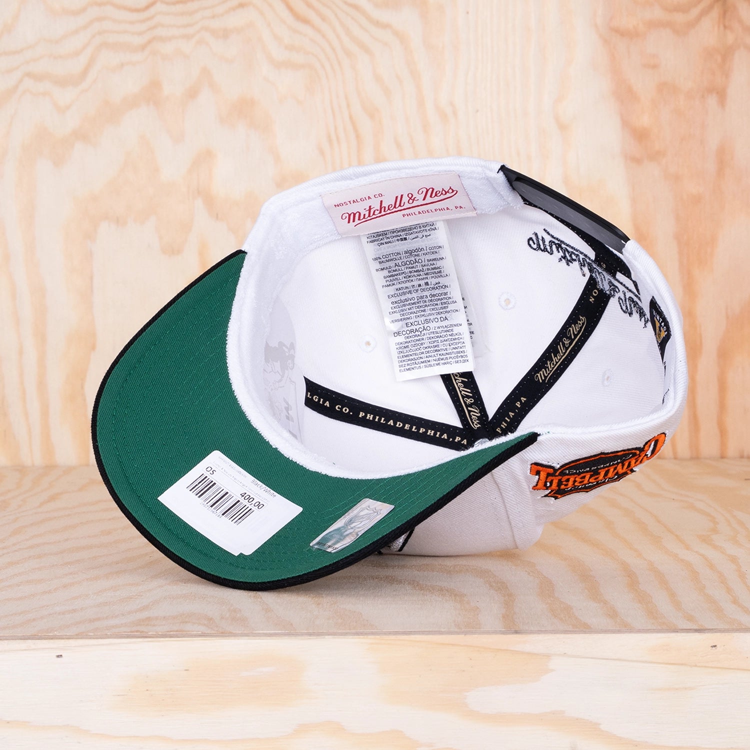 Mitchell & Ness Los Angeles Kings A-frame Cap Black/White