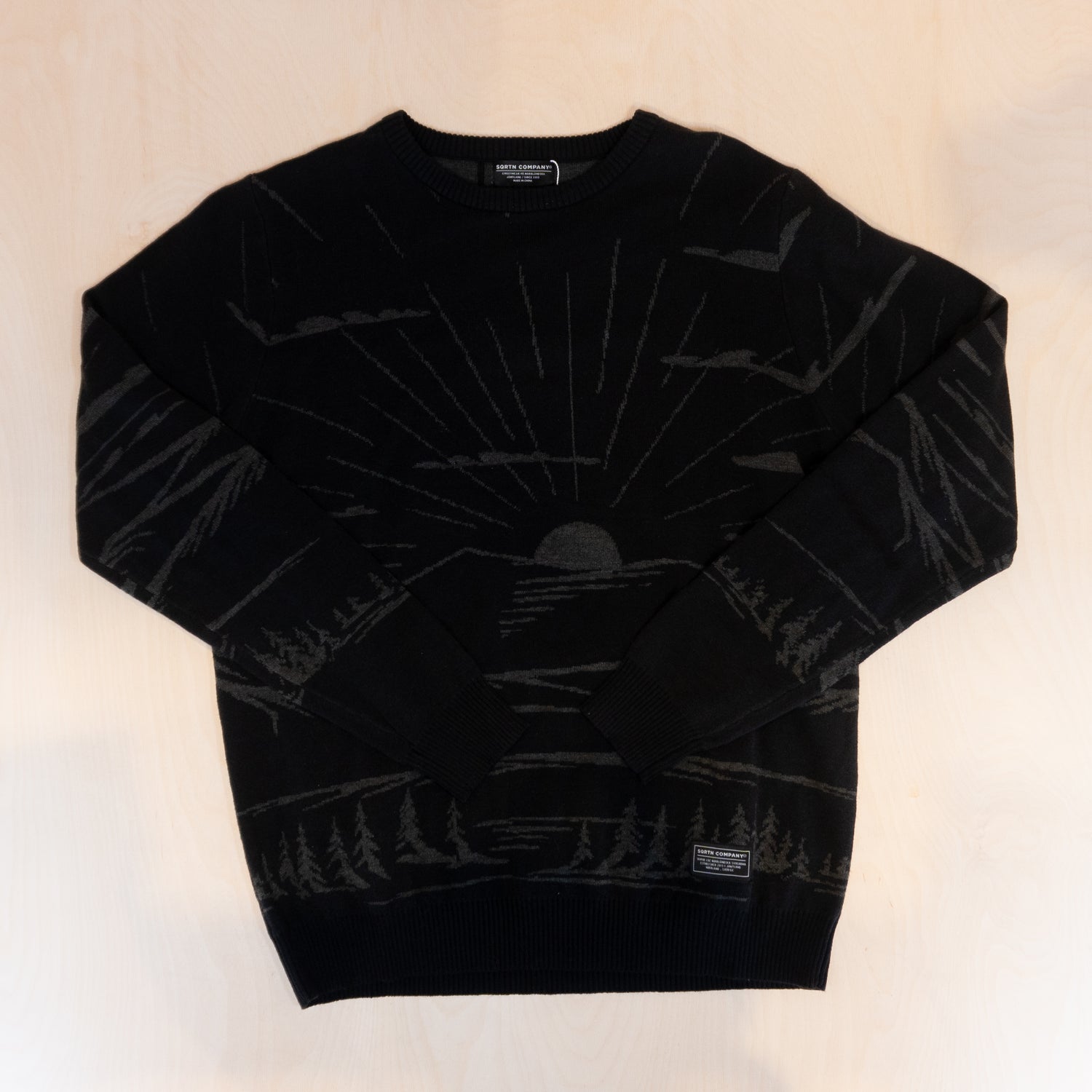 Sqrtn Bergen Crewneck Black
