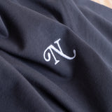 New Black Luxe T-shirt Asphalt Grey