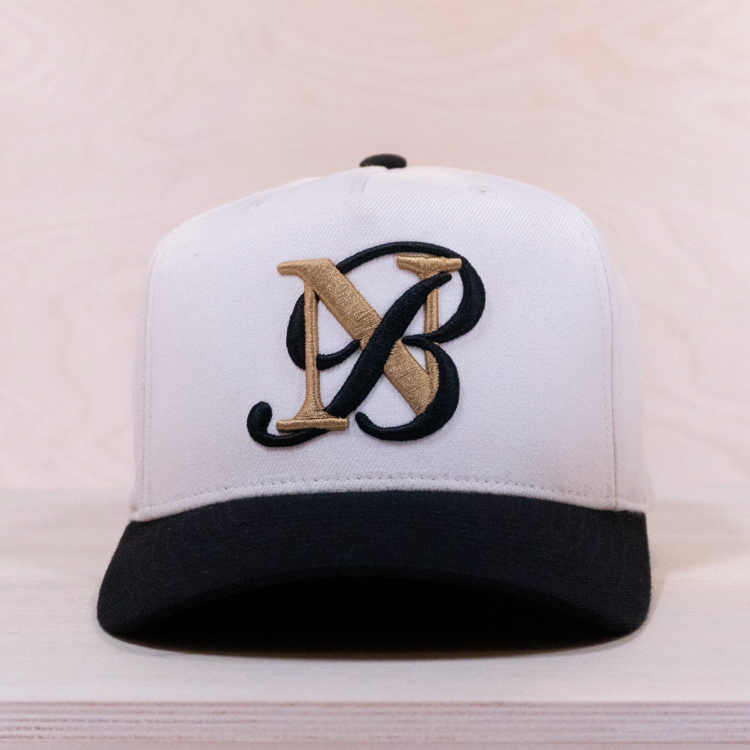 New Black Patches Exclusive Letter A-frame Cap Stone 2 Tone