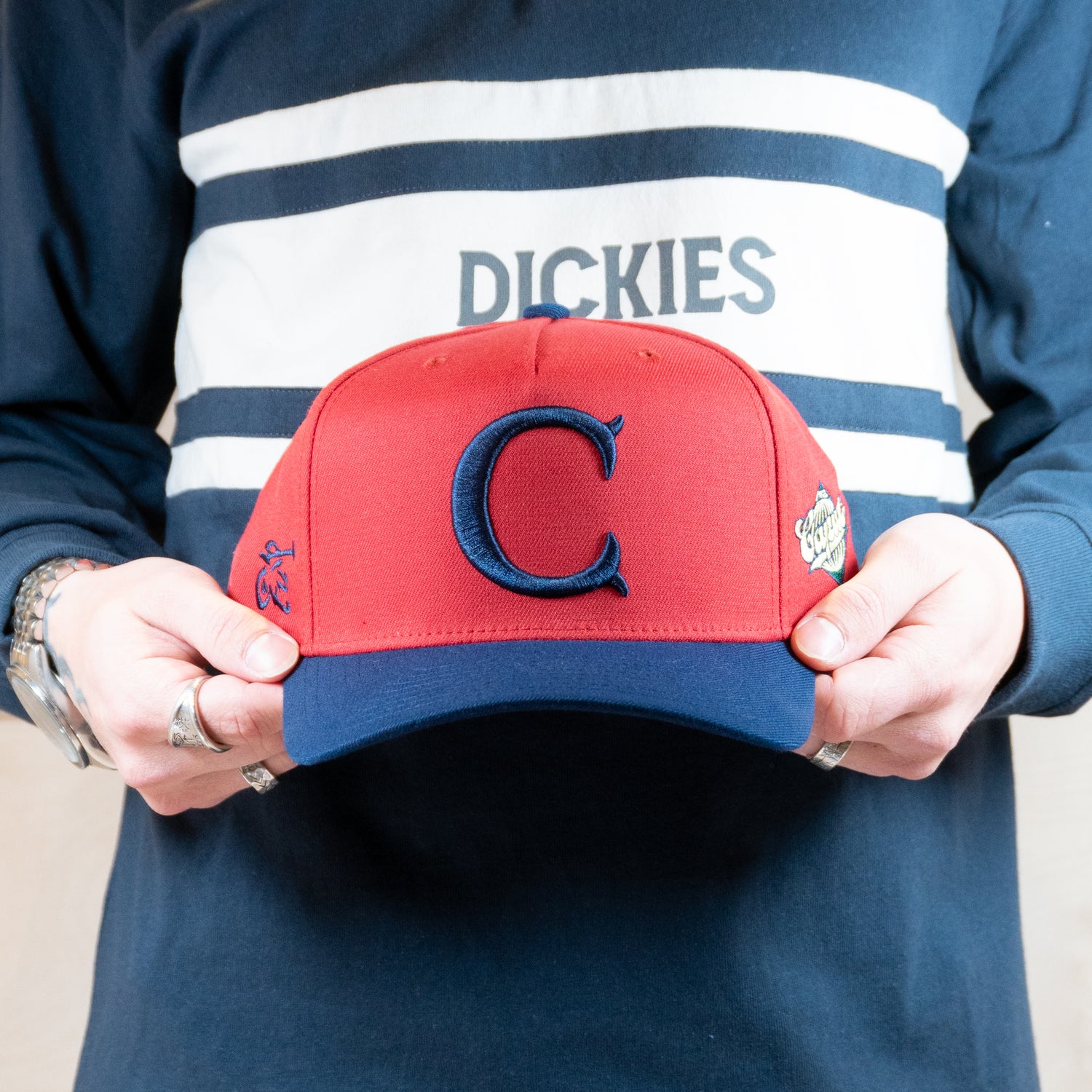 Ca'put Letter C Cap Red