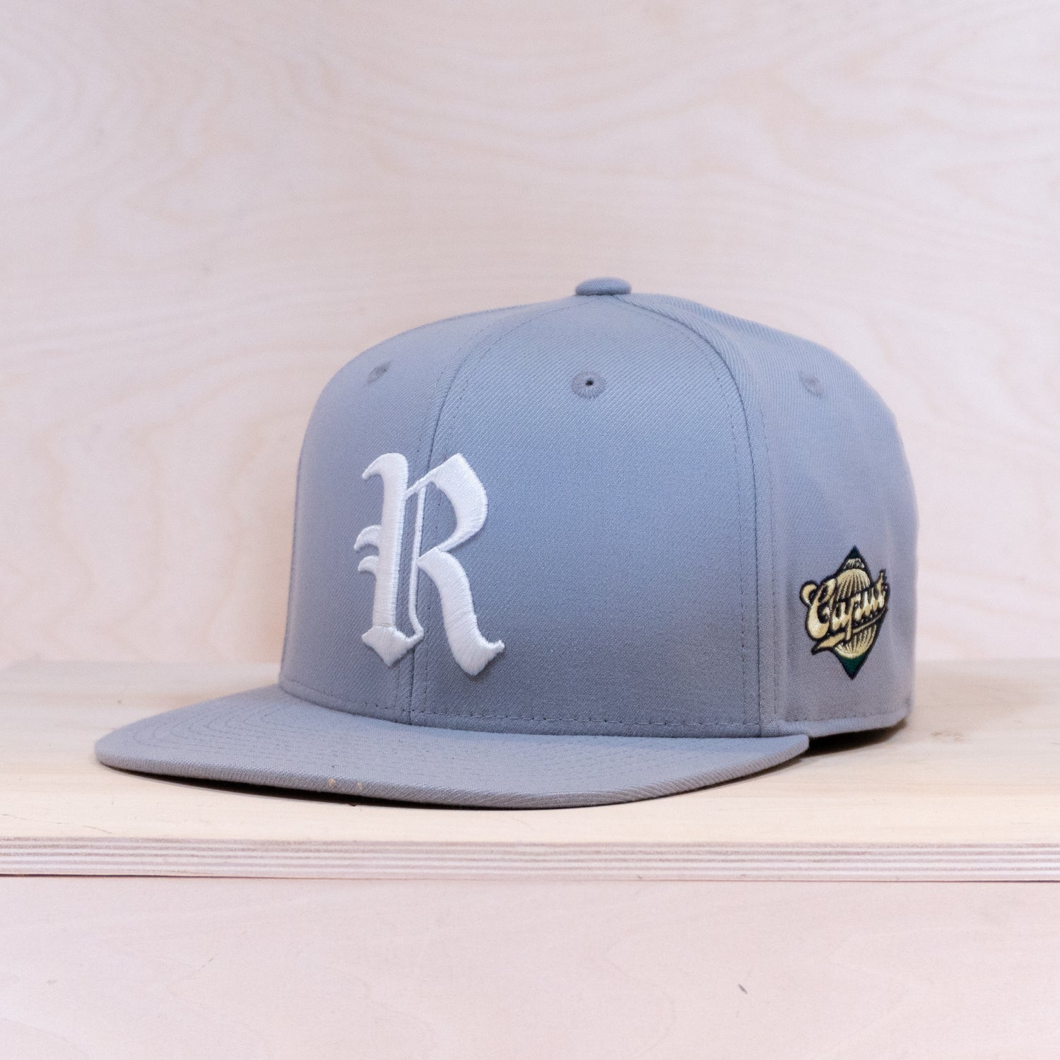 Ca´put Letter R Fitted Cap Grey