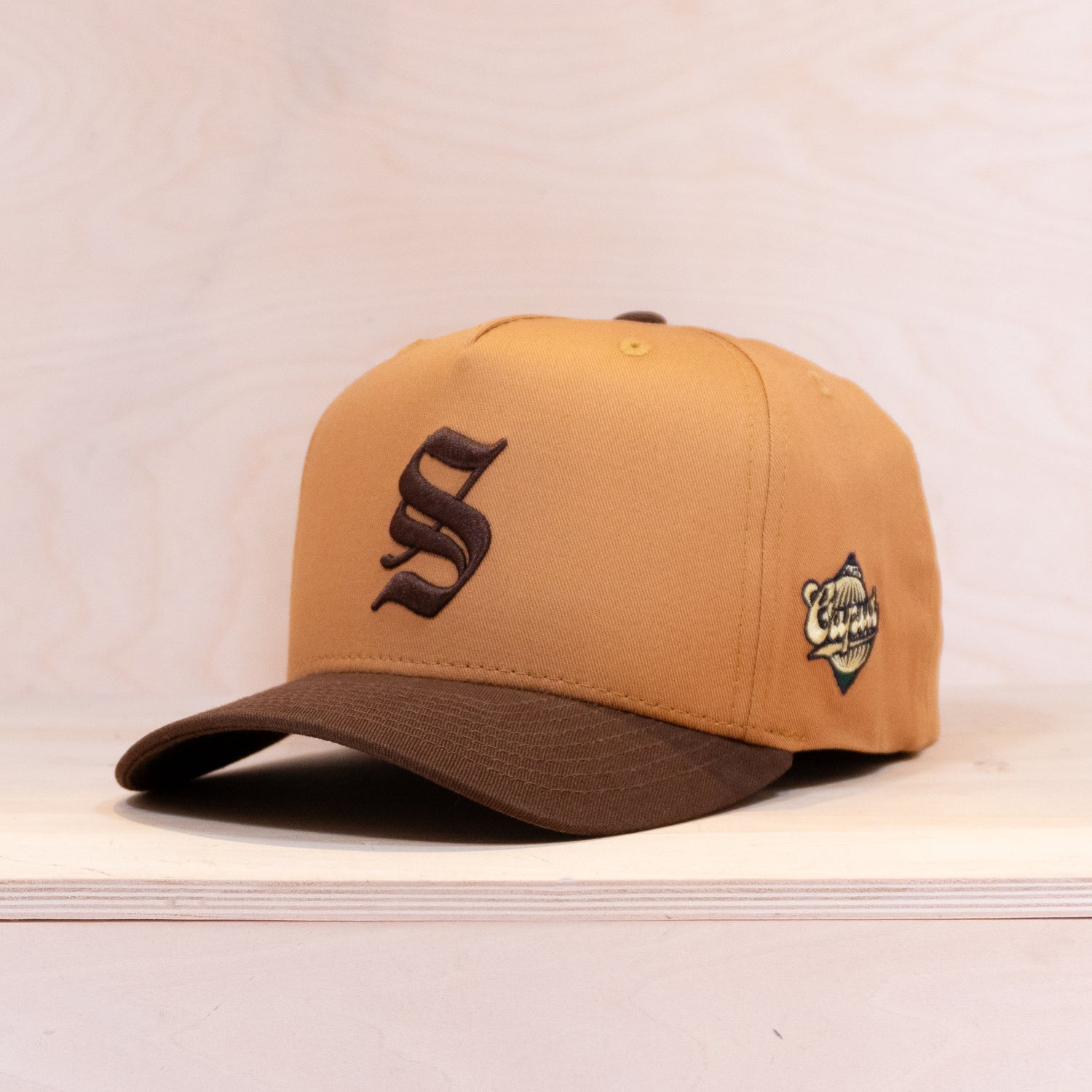 Ca´put Letter S Youth Exclusive Cap Brown