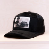 Lucente Race Velvet Cap Black