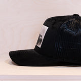 Lucente Race Velvet Cap Black