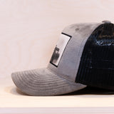 Lucente Race Velvet Cap Charcoal