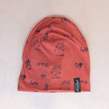 Sqrtn Mumin Beanie Rust AOP
