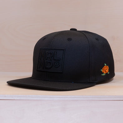 Lucka 4 Sqrtn NRLND Cap All Black