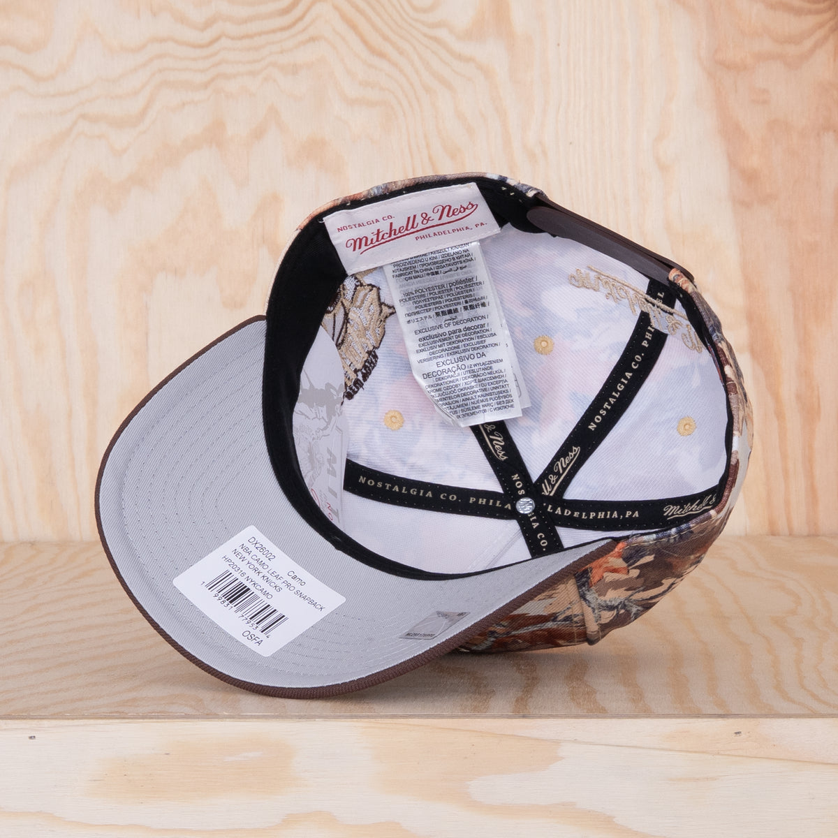 Mitchell & Ness Pro Snapback New York Knicks Camo