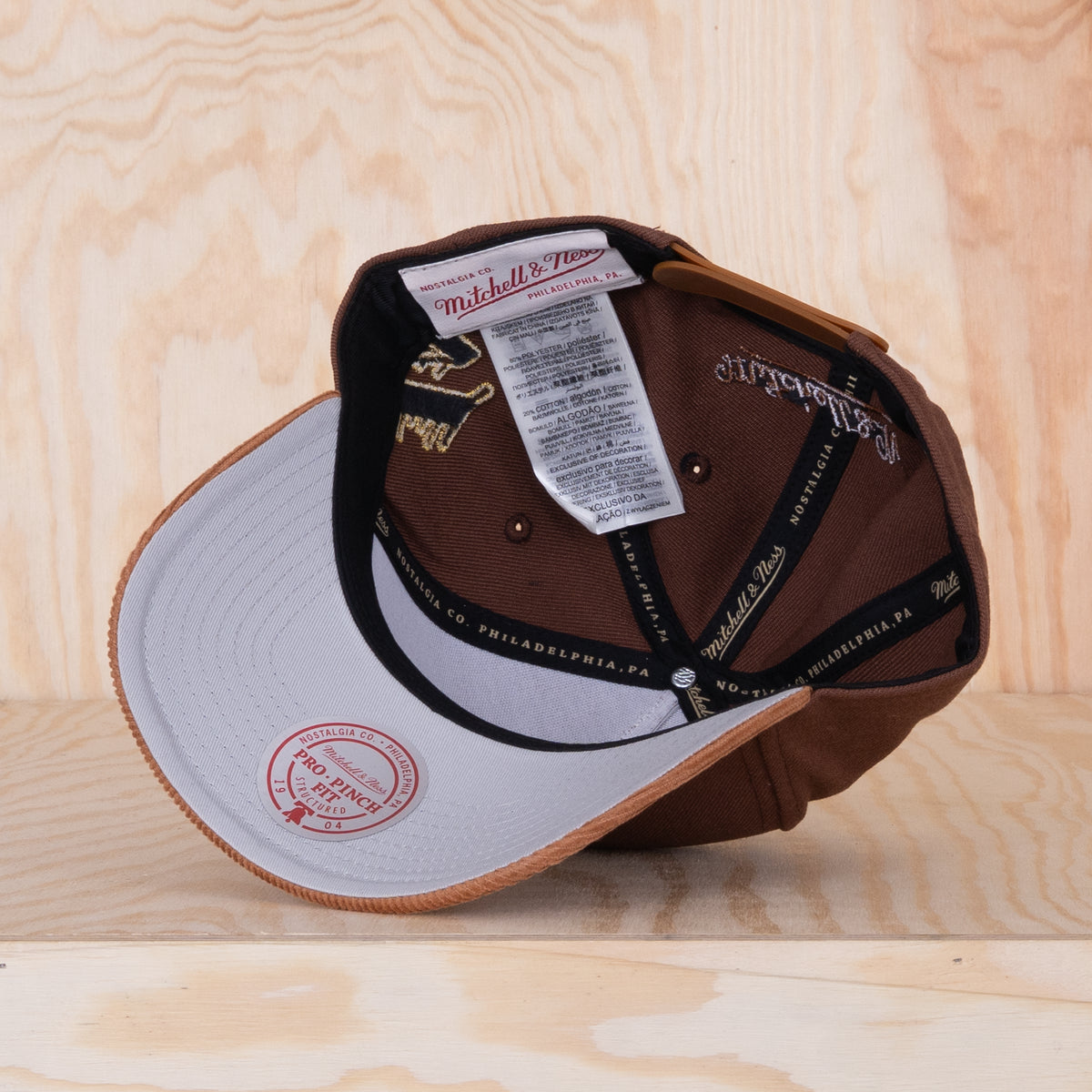 Mitchell & Ness Pro Snapback Los Angeles Lakers Brown