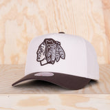 Mitchell & Ness Pro Snapback Chicago Blackhawks Cream