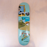 Magenta Jimmy Lannon Lucid Dream Skatedeck 8 Steep