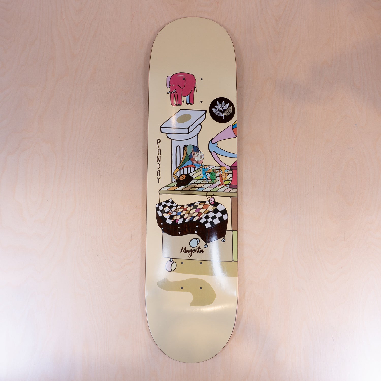 Magenta Soy Panday Lucid Dream Skatedeck 8.125