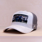 Maggiore Hogan & Palmer Velvet Cap White